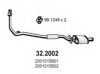 NISSA 2001015B01 Front Silencer